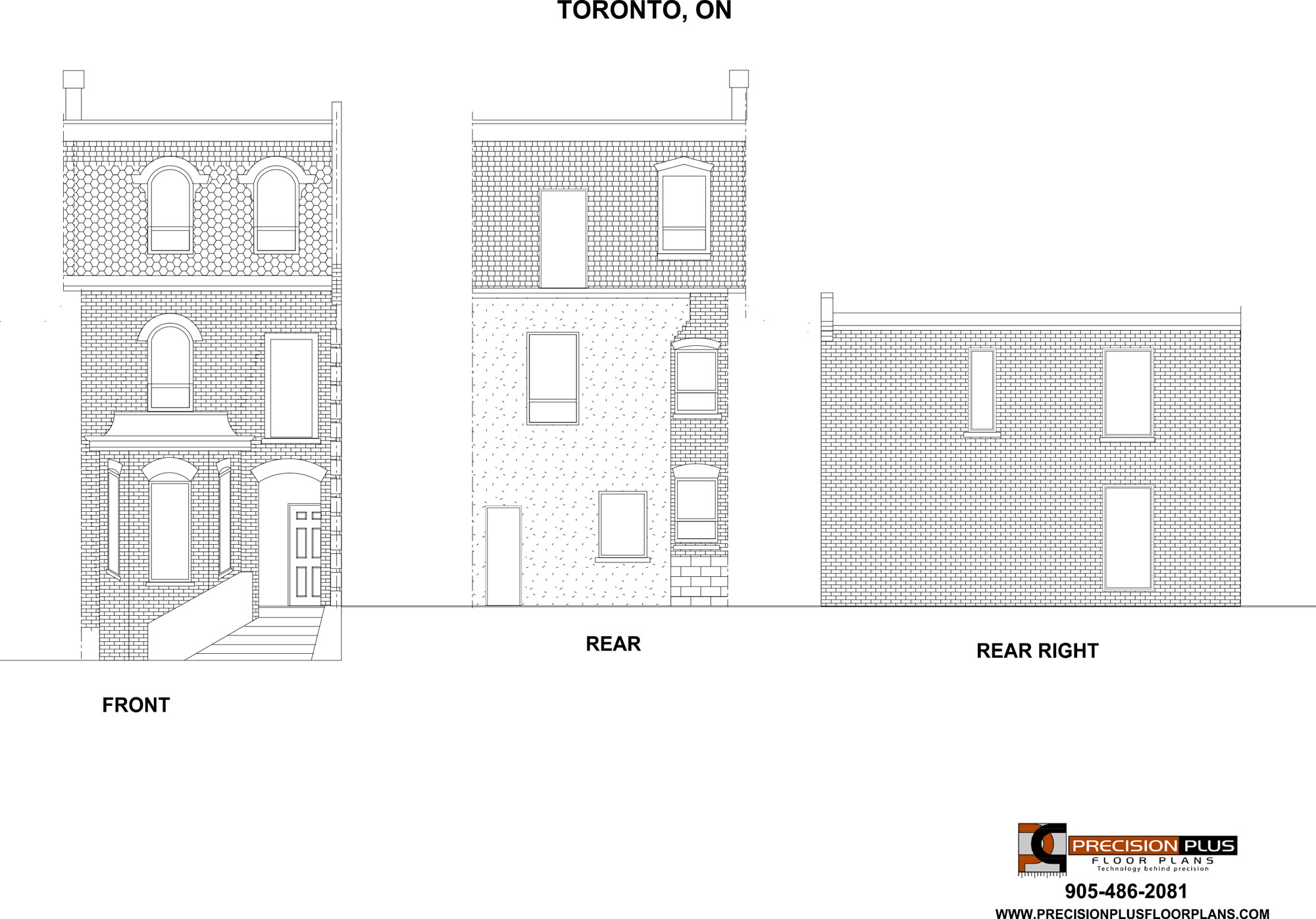 Elevations Toronto, ON AsBuilt Floor Plans